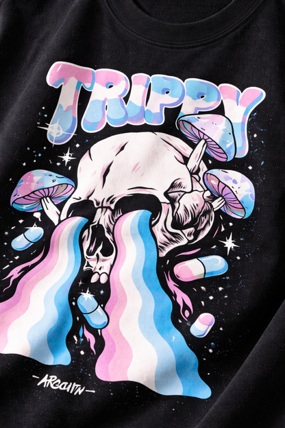 Trippy Skull Street Tee