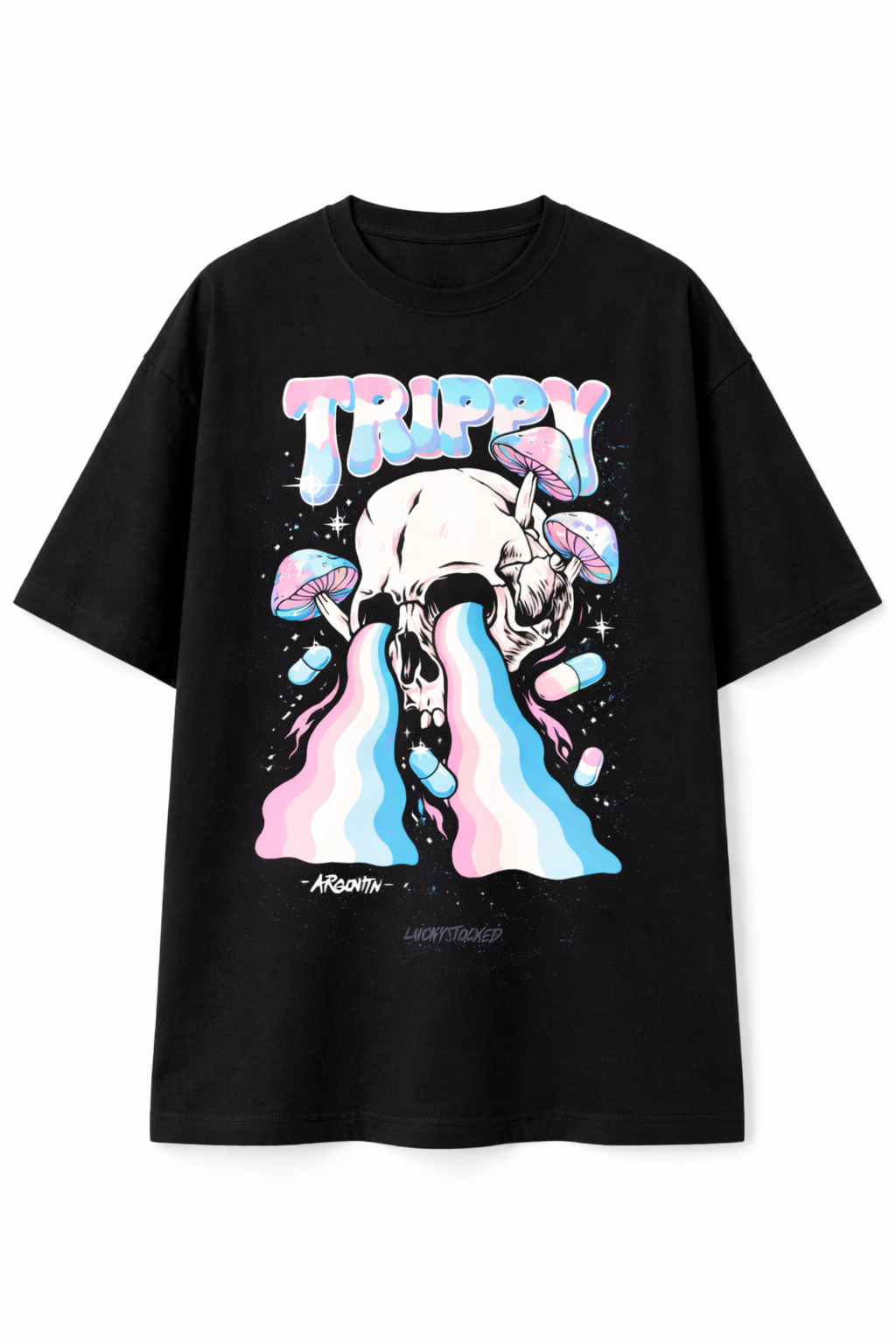Trippy Skull Street Tee
