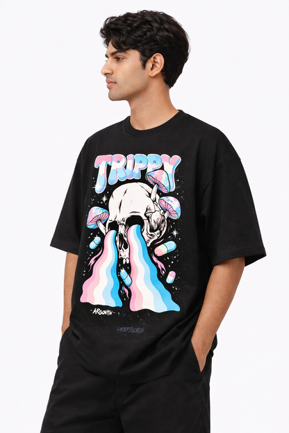 Trippy Skull Street Tee